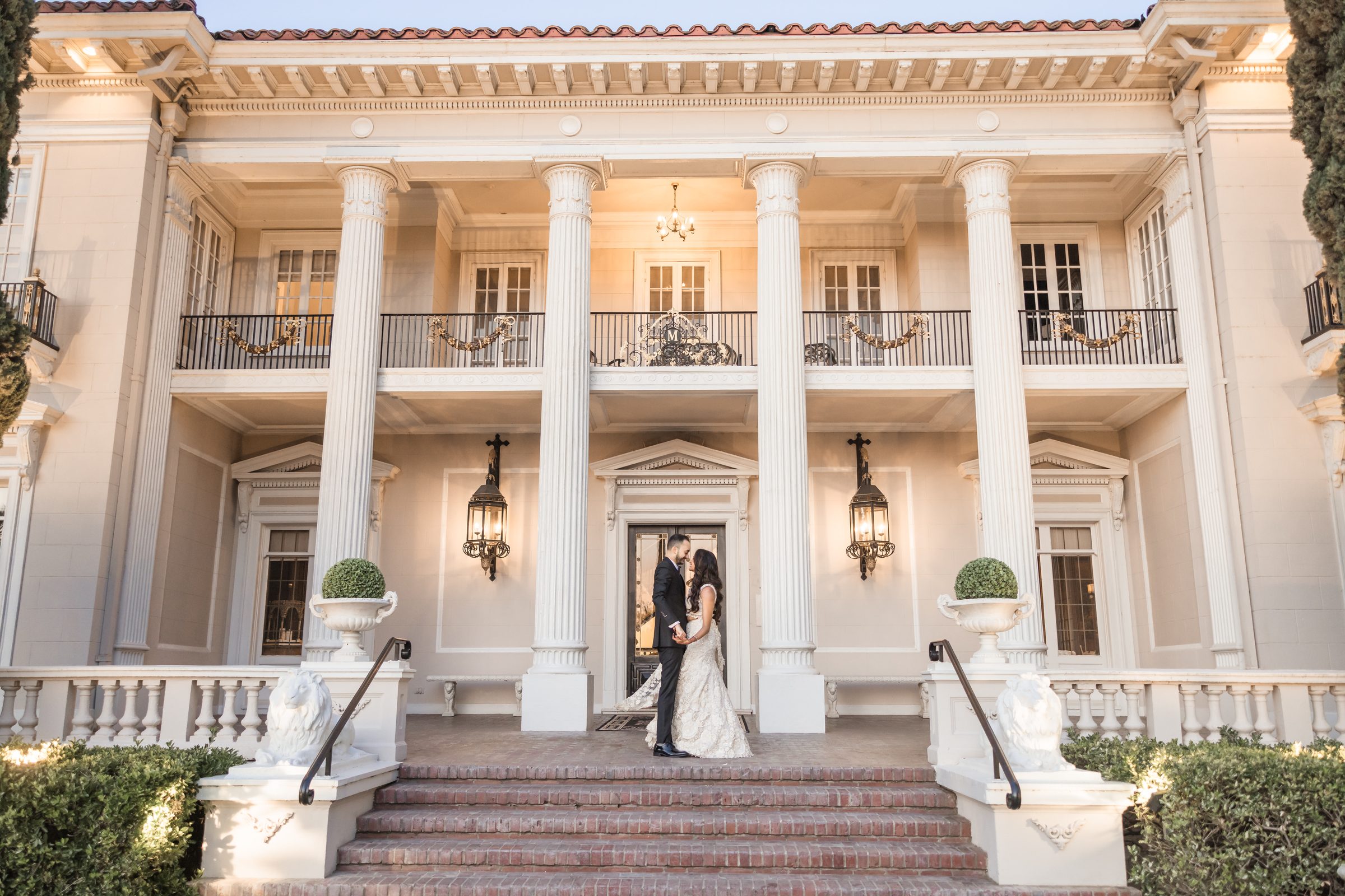 Three outfits. One Mansion.