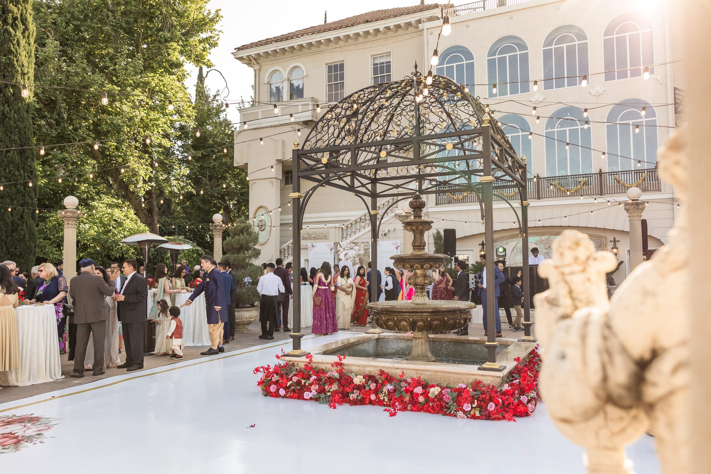 Roses, lights, and a dance floor that wouldn't quit.
