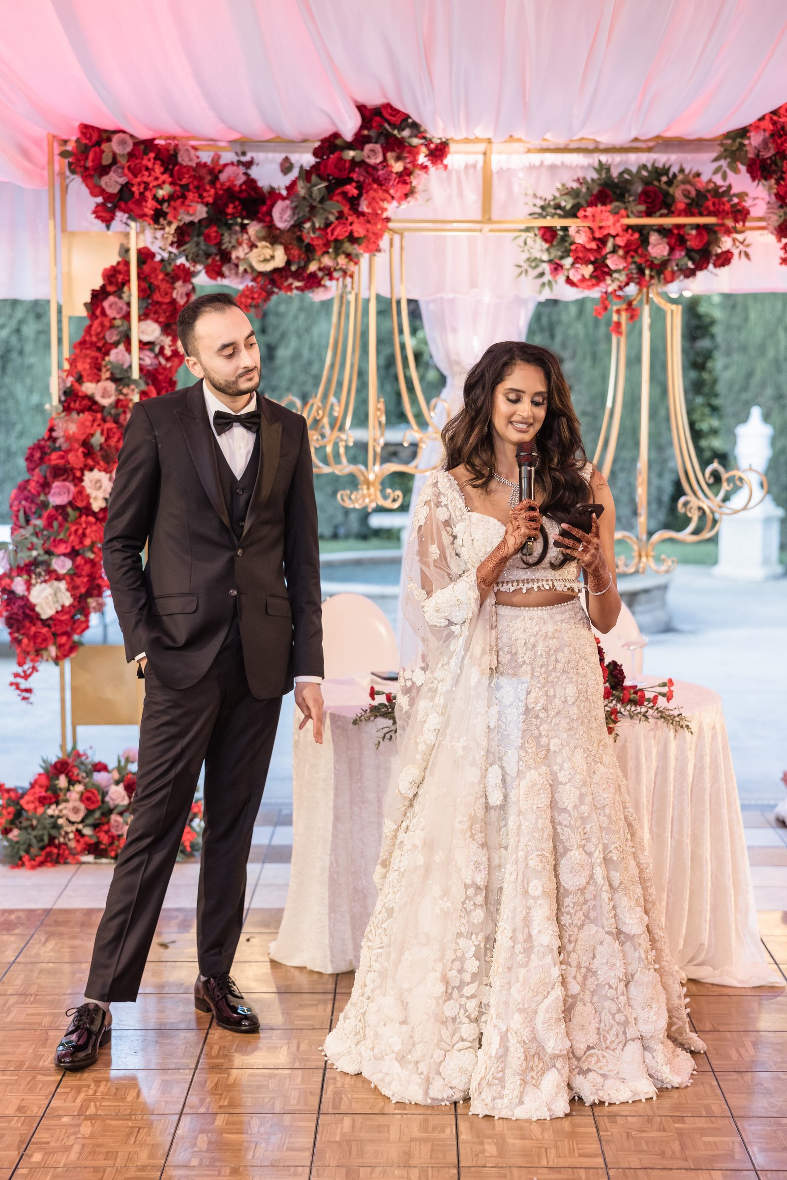 Roses, lights, and a dance floor that wouldn't quit.